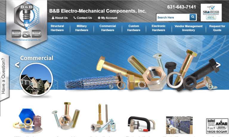 B & B Electro-Mechanical Components, Inc.